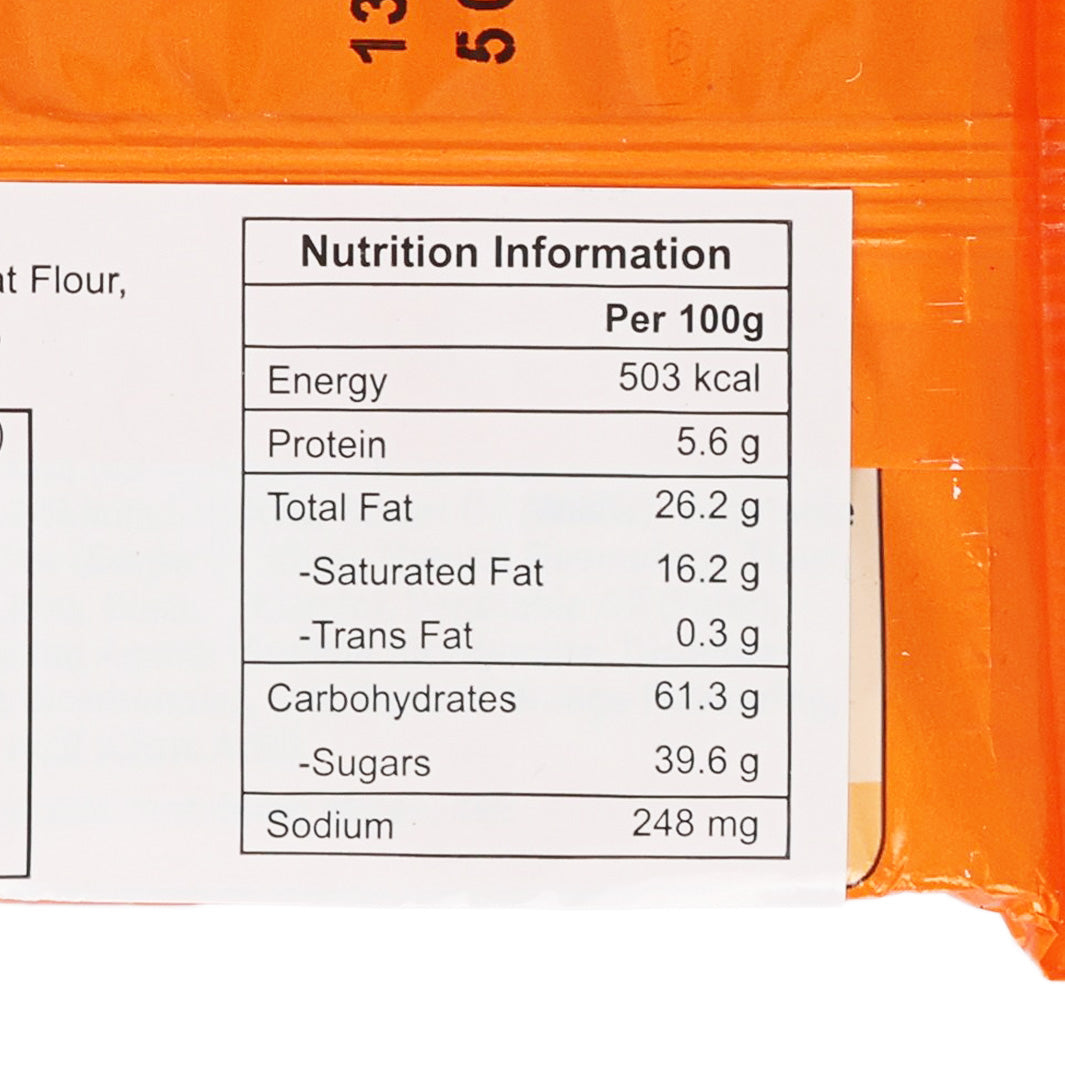 MCVITIE'S Milk Chocolate Covered Crunchy Biscuit With Orange Flavoured Cream  (154g)