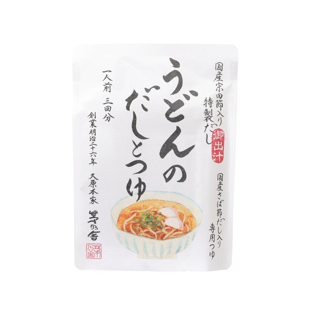 茅乃舍 烏冬湯底及麵汁  (87g)