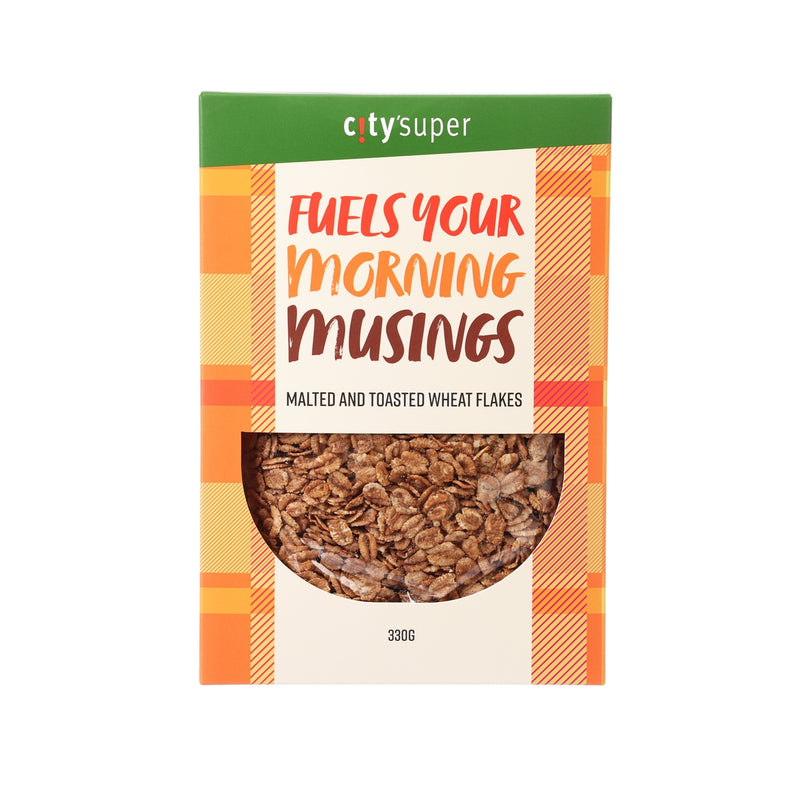 CITYSUPER 烤焗麥精小麥片  (330g)