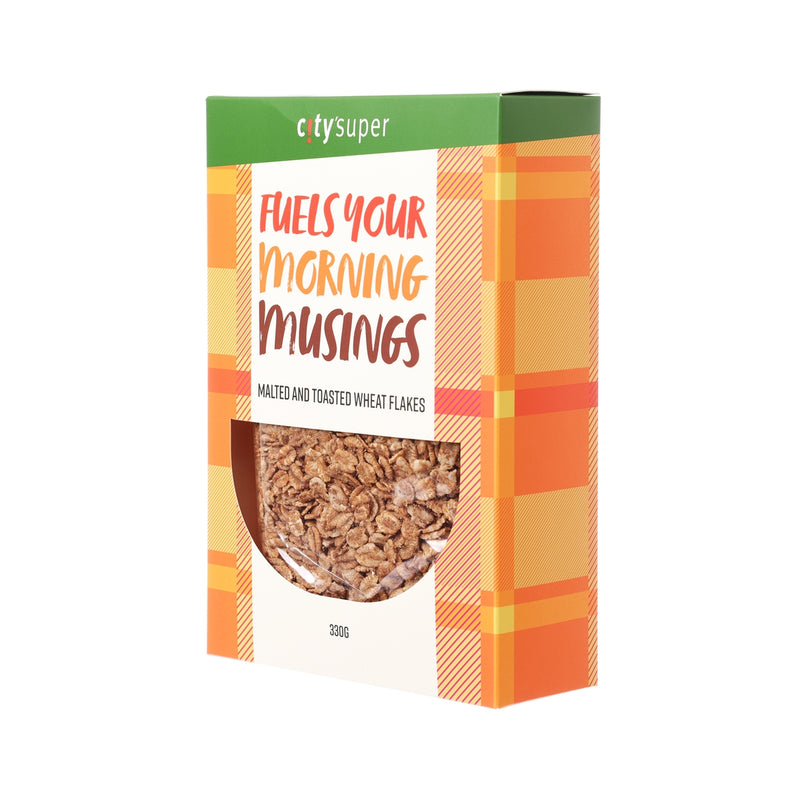 CITYSUPER 烤焗麥精小麥片  (330g)