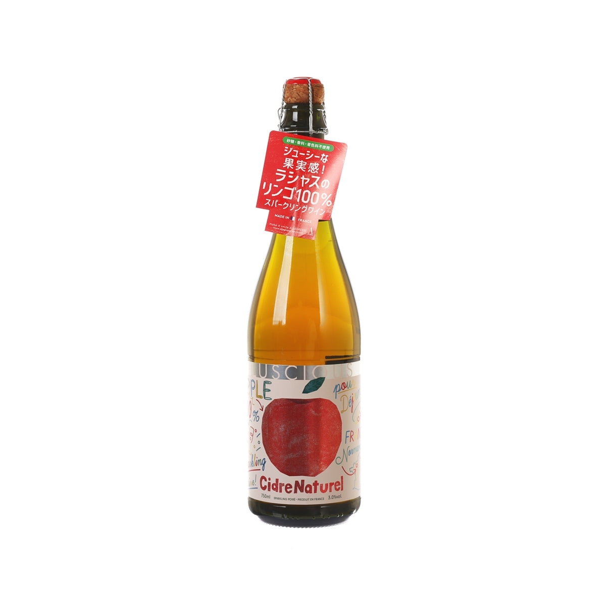 LUSCIOUS 天然蘋果酒 (酒精濃度3%)  (750mL)