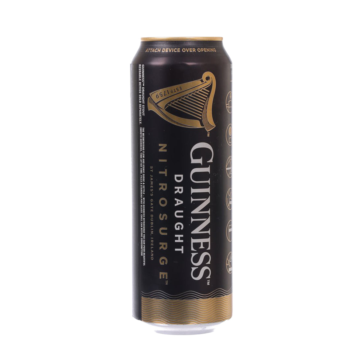 健力士 NitroSurge 黑啤酒 (酒精濃度 4.2%) [罐裝]  (558mL)