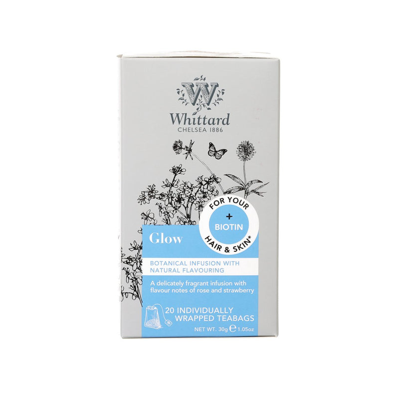 WHITTARD Wellbeing Caffeine-Free Tea Bag -  Glow  (30g)