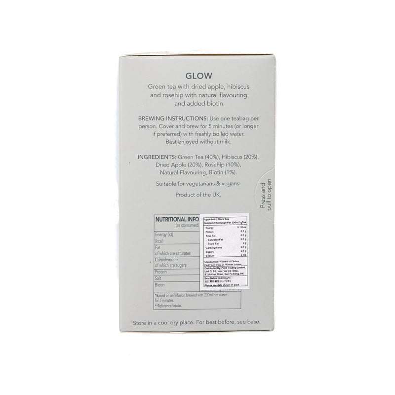 WHITTARD Wellbeing Caffeine-Free Tea Bag -  Glow  (30g)