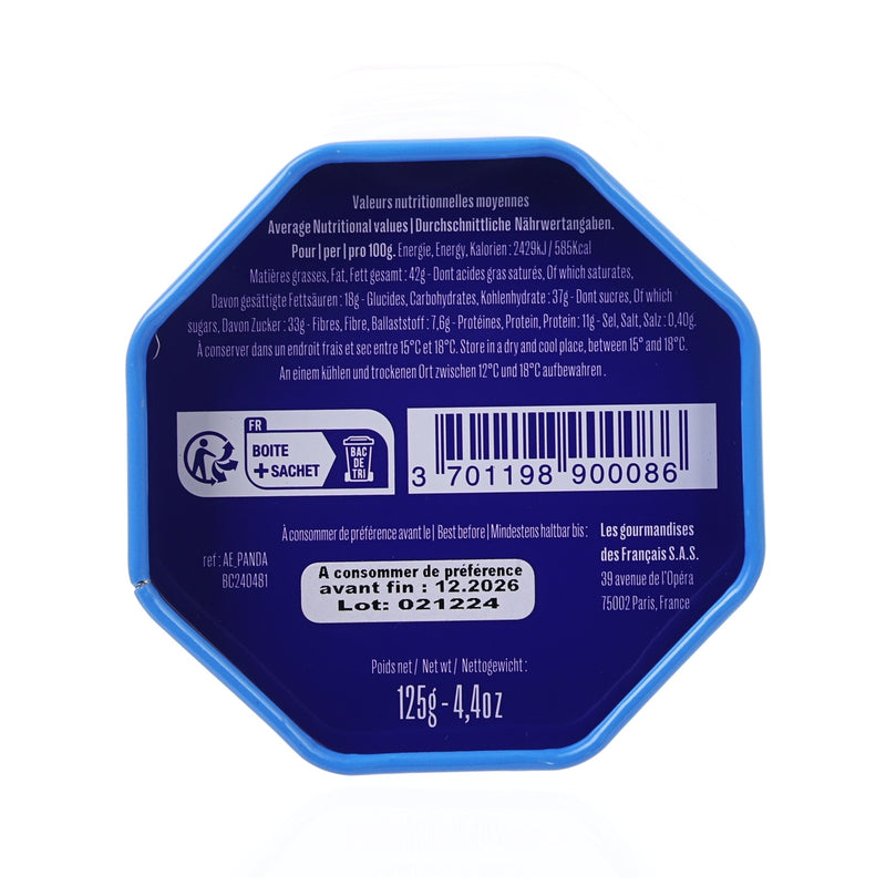 LE CHOCOLAT DES FRANCAIS Dark & Milk Chocolate Covered Almonds  (125g)