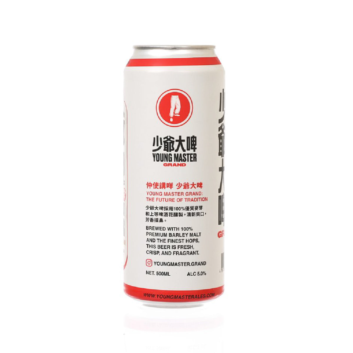 YOUNG MASTER Grand Lager (Alc. 5%) [Can]  (500mL)