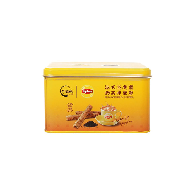JANEE ROYALE Lipton Hong Kong Style Milk Tea Flavoured Eggroll  (454g)