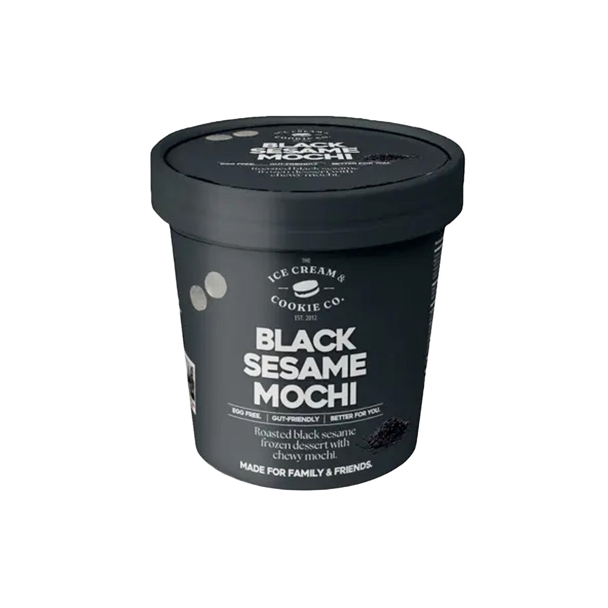 THE ICE CREAM & COOKIE CO. 黑芝麻麻糬冰凍甜點 (473mL)