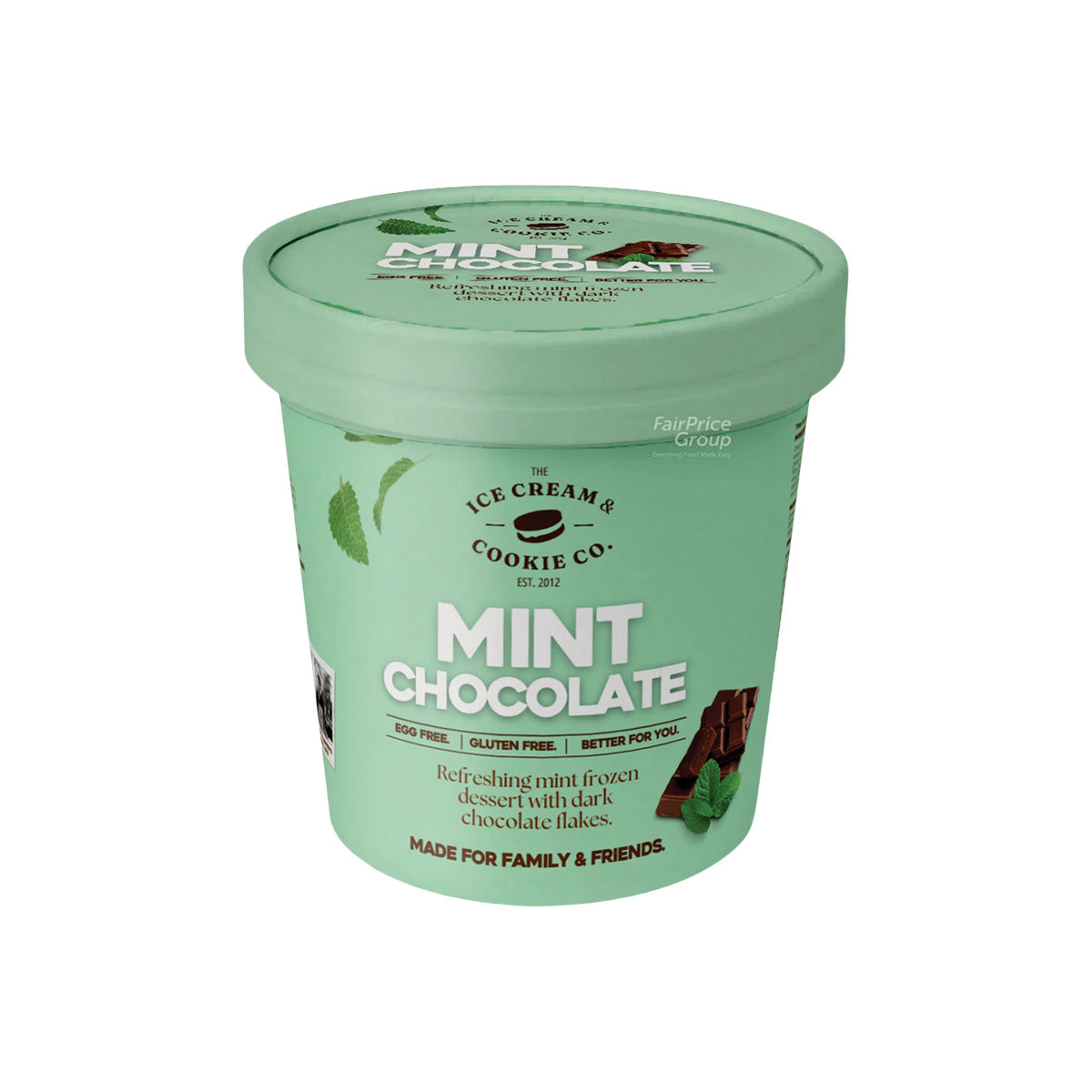 THE ICE CREAM & COOKIE CO. 薄荷朱古力碎冰凍甜點 (473mL)