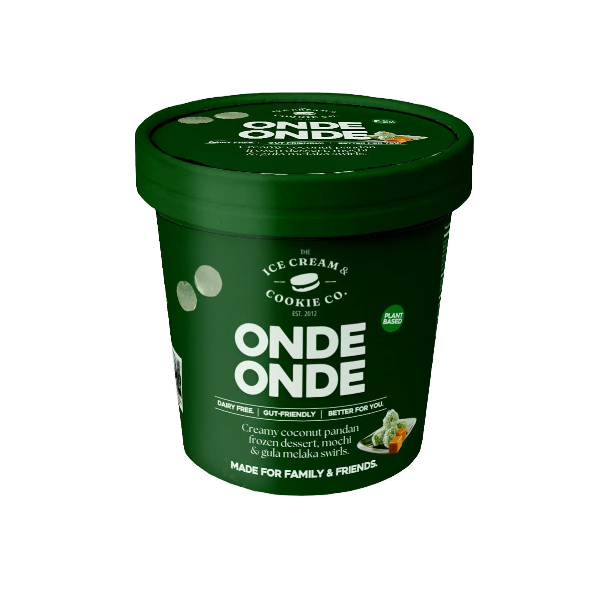 THE ICE CREAM & COOKIE CO. 斑蘭椰子球冰凍甜點 (473mL)