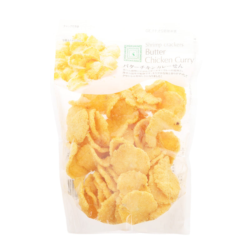 KINOKUNIYA Butter Chicken Curry Flavored Shrimp Cracker  (80g)