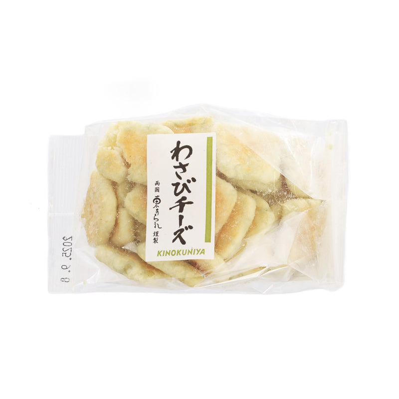KINOKUNIYA Wasabi Cheese Rice Cracker  (50g)