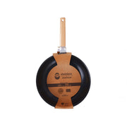 TANIGUCHI METAL 2-Layer Stainless Steel + Aluminum Deep Frypan 28cm