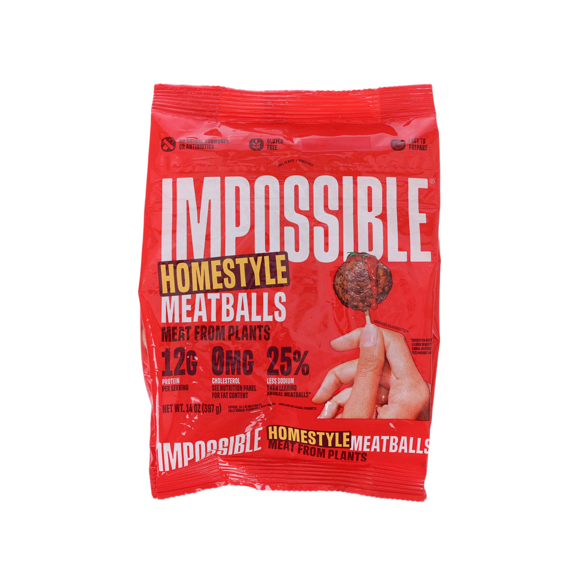 IMPOSSIBLE Homestyle Meatballs (Meat from Plants)  (397g)