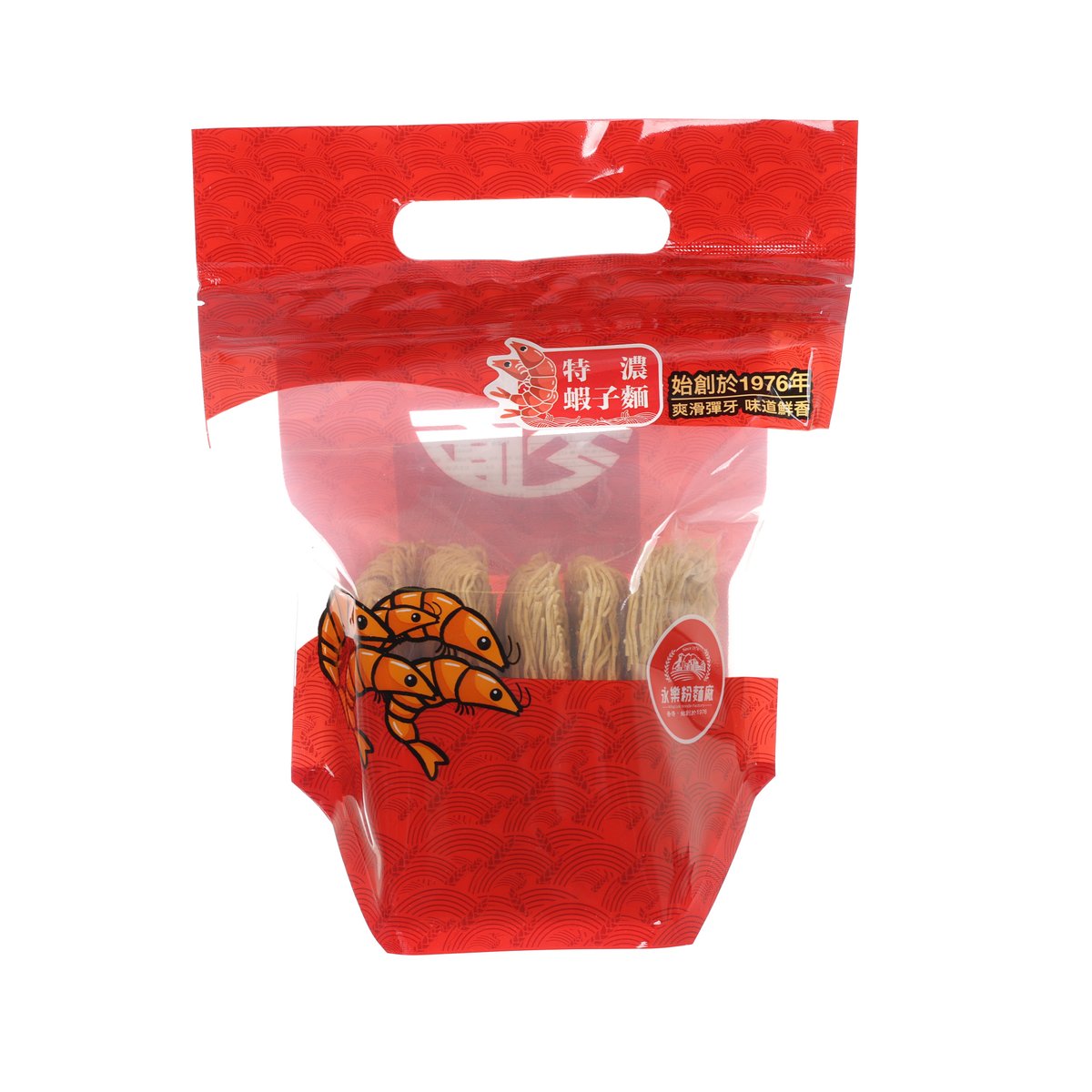 永樂粉麵廠 特濃蝦子幼麵  (5 x 45g)