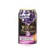 朝日 贅沢榨汁 葡萄果汁汽酒 (酒精濃度4%) [罐裝]  (350mL)