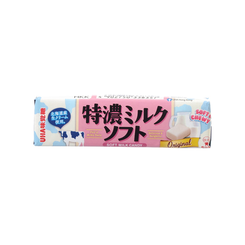 UHA 味覺糖 特濃牛奶條裝軟糖 - 原味  (50g)