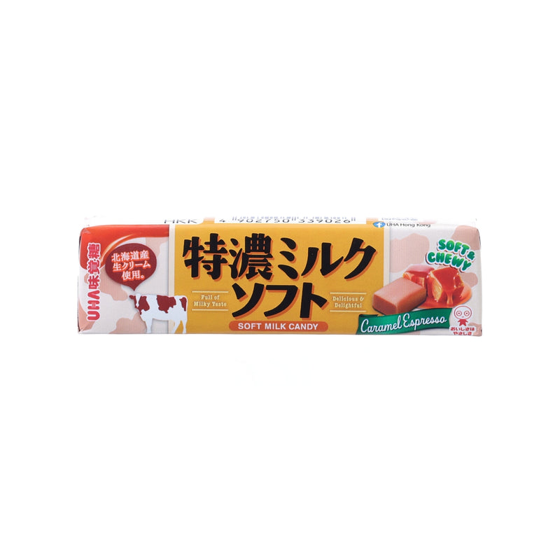 UHA 味覺糖 特濃牛奶條裝軟糖 - 焦糖濃縮咖啡味  (50g)