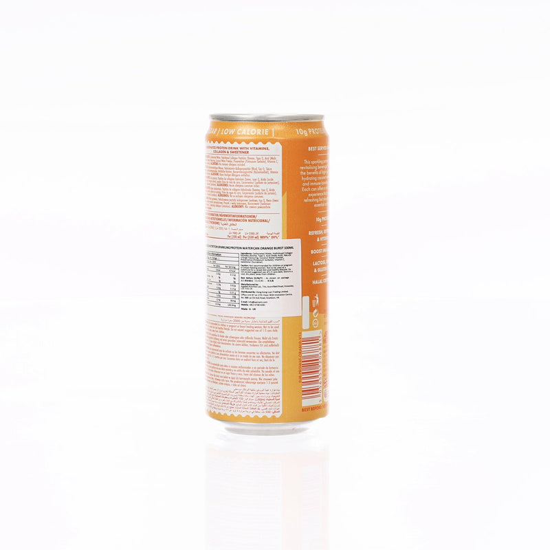 APPLIED NUTRITION Sparkling Protein Water - Orange [Can]  (330mL)