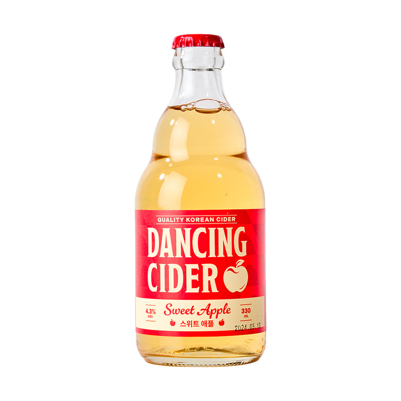 DANCING CIDER Sweet Apple Cider (Alc. 4.3%) [Bottle] (330mL)