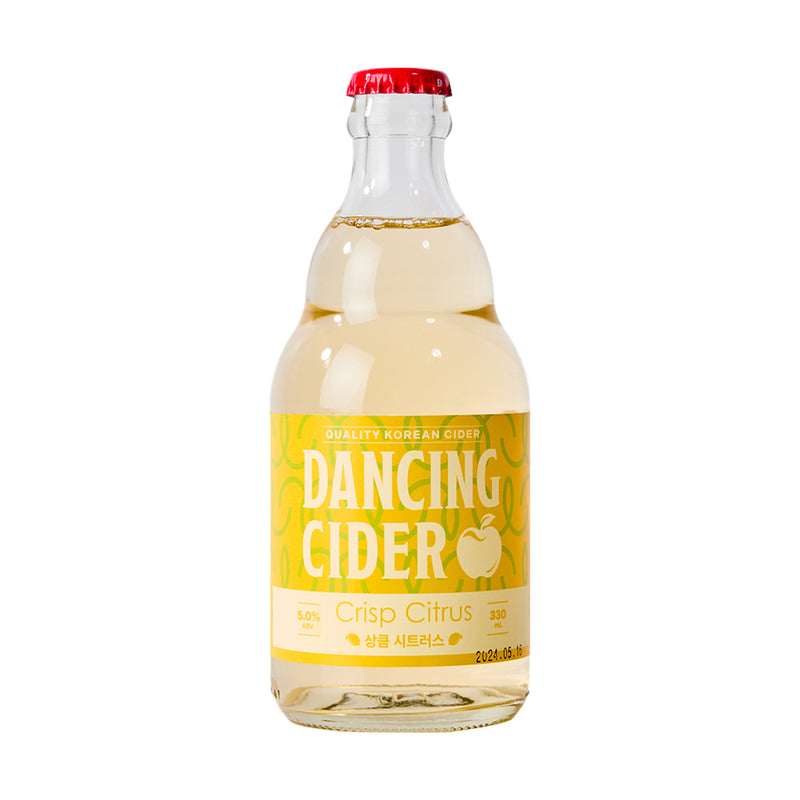 DANCING CIDER Crisp Citrus Cider (Alc. 5%) [Bottle] (330mL)
