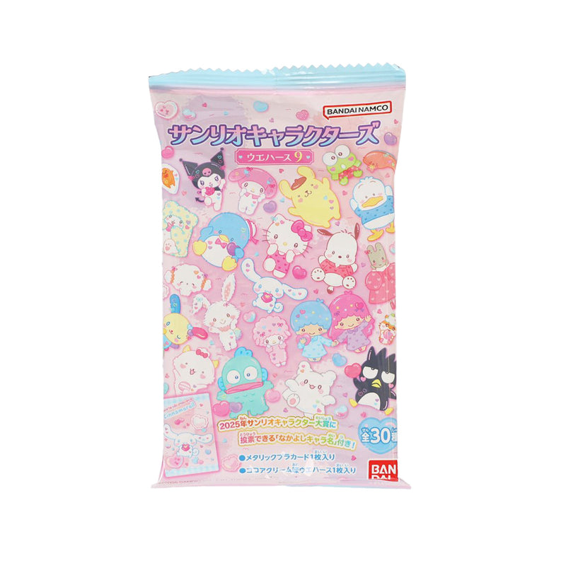 BANDAI 三麗歐角色威化餅9 附收藏卡  (1pc)