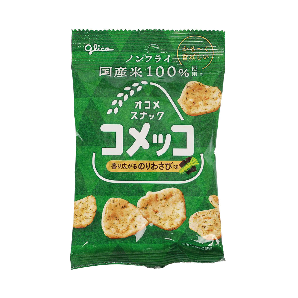 固力果 KOMEKKO米片 紫菜芥末味  (26g)