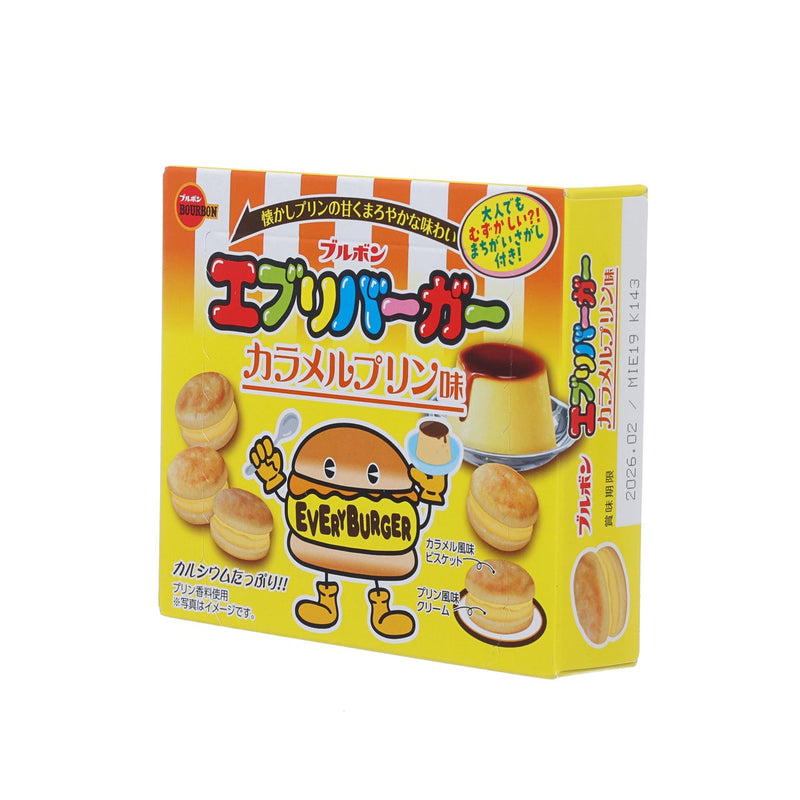 百邦 EVERYBURGER 焦糖布甸味餅乾  (61g)