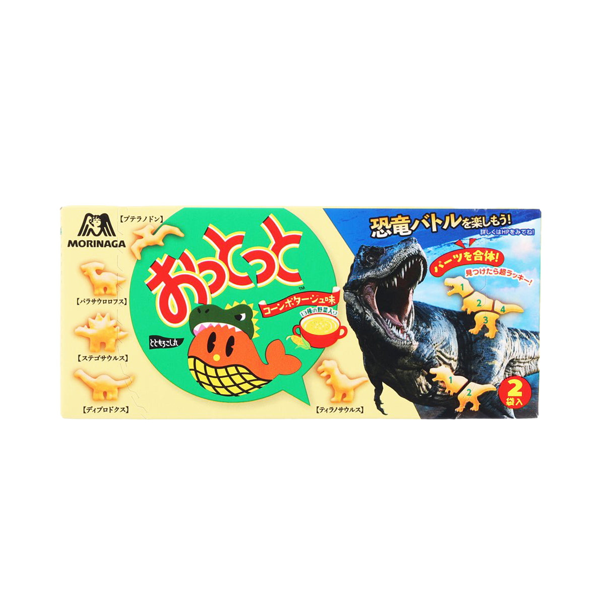 MORINAGA Ottotto Biscuit - Corn Potage Flavor  (46g)