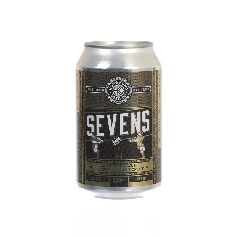 HONG KONG BEER CO Sevens - Imperial Coffee Stout (Alc. 11.5%) [Can]  (330mL)