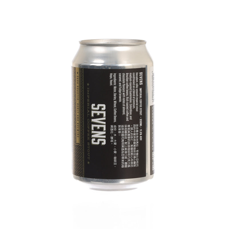HONG KONG BEER CO Sevens - Imperial Coffee Stout (Alc. 11.5%) [Can]  (330mL)