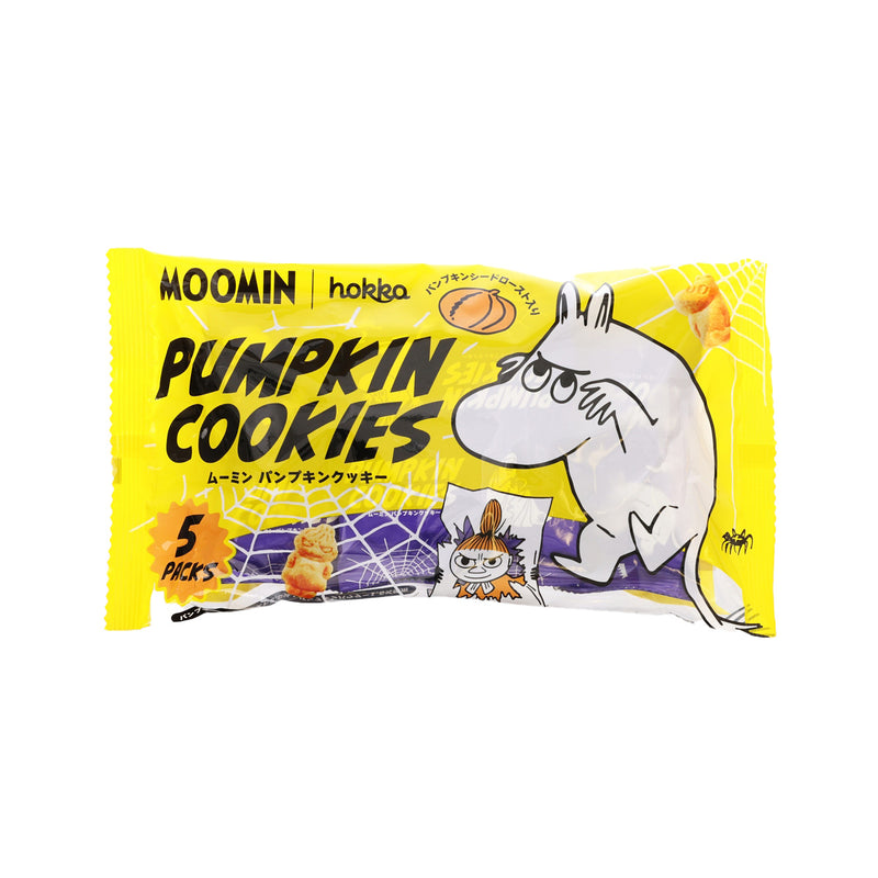 HOKURIKU Moomin Pumpkin Cookie  (5 x 18g)
