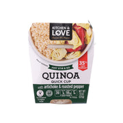 KITCHEN & LOVE Quinoa Quick Meal with Artichoke & Roasted Pepper  (225g)