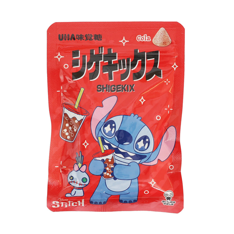 UHA 味覺糖 史迪仔 Shigekix 袋裝橡皮糖 - 超酸可樂味  (25g)