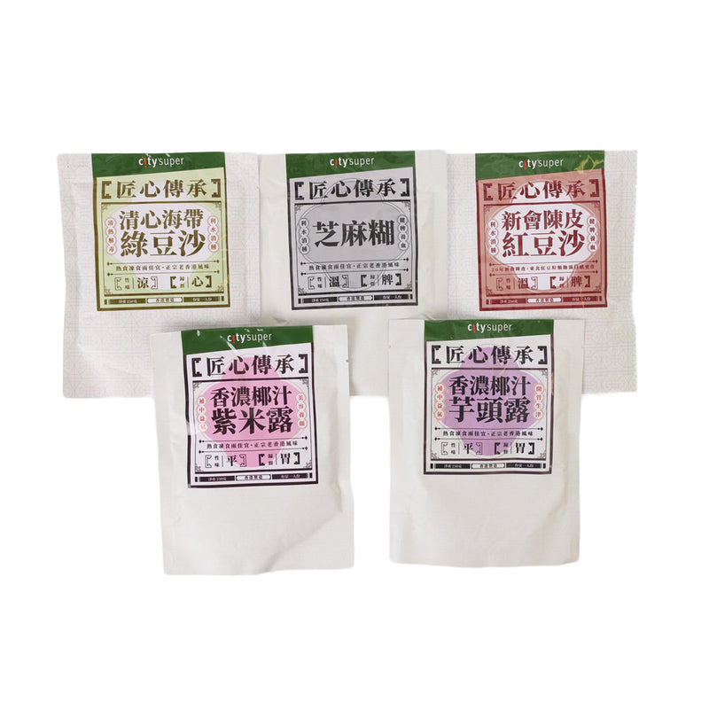 CITYSUPER 港式經典糖水  (5 x 250g)