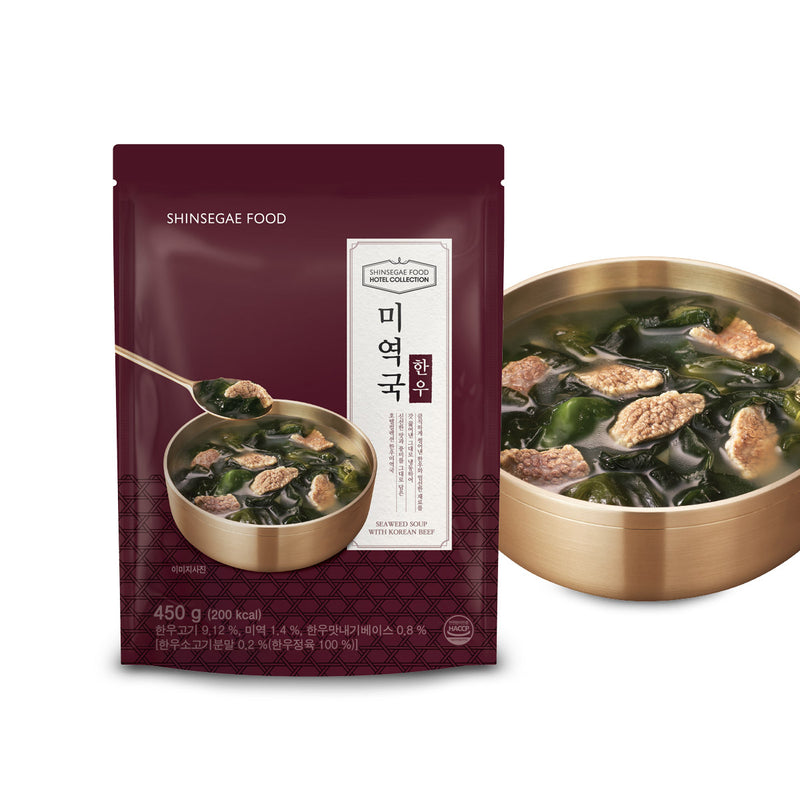 SHINSEGAE FOOD Seaweed Soup with Korean Beef  (450g)