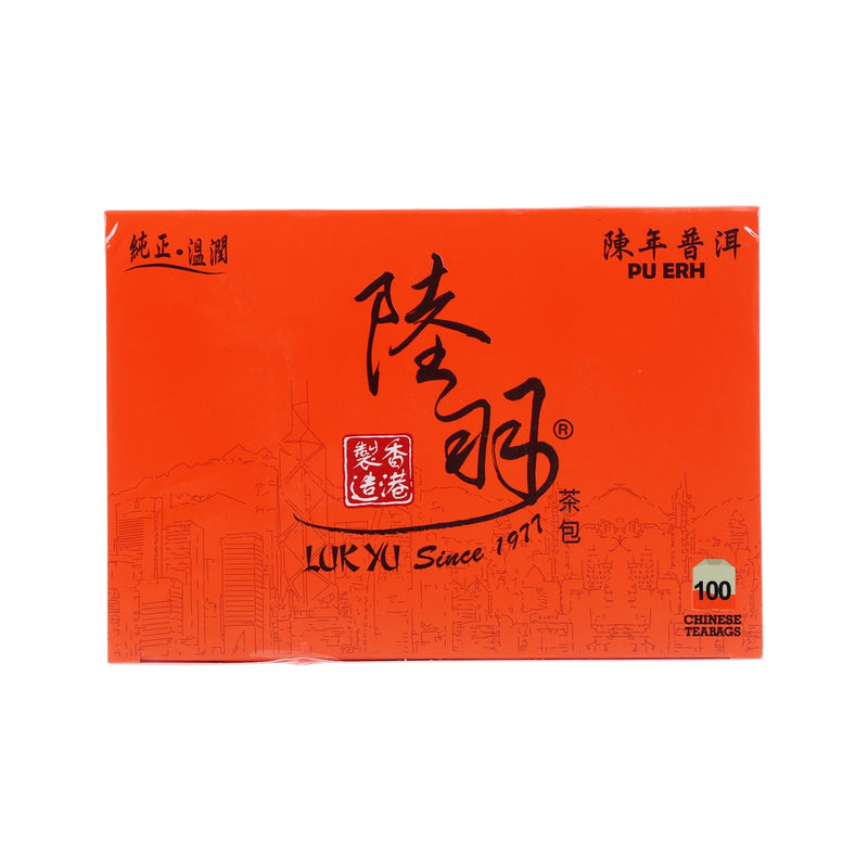 陸羽 陳年普洱茶包(100片)  (200g)