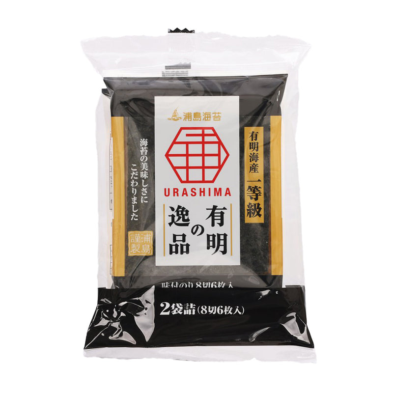 日本海水 浦島海苔 有明海之逸品 味付海苔  (2pcs)