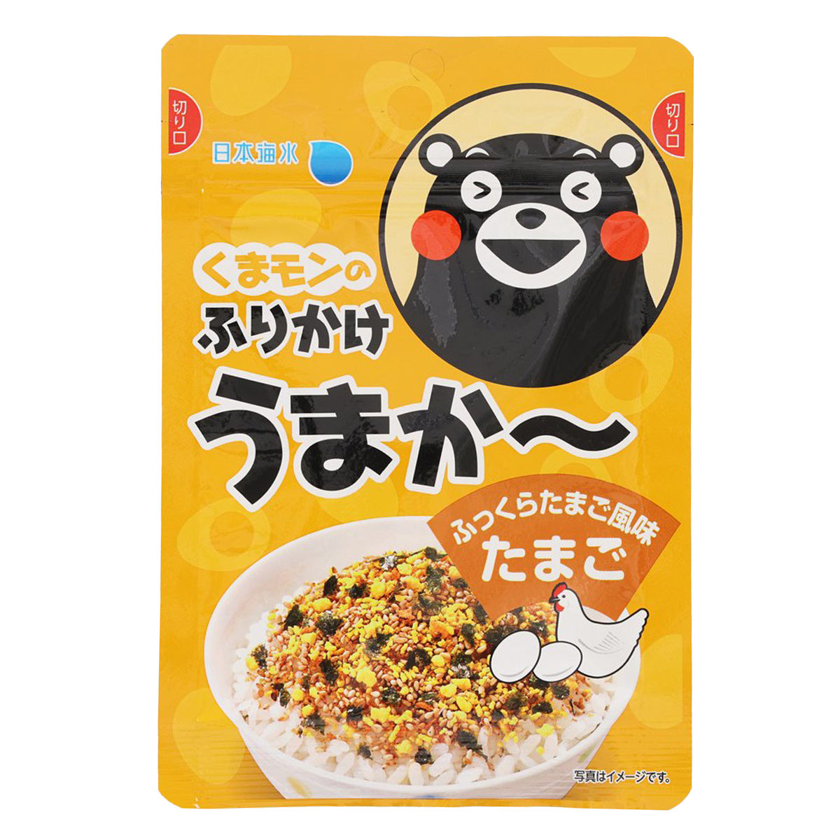 日本海水 熊本熊飯素 - 雞蛋味  (25g)