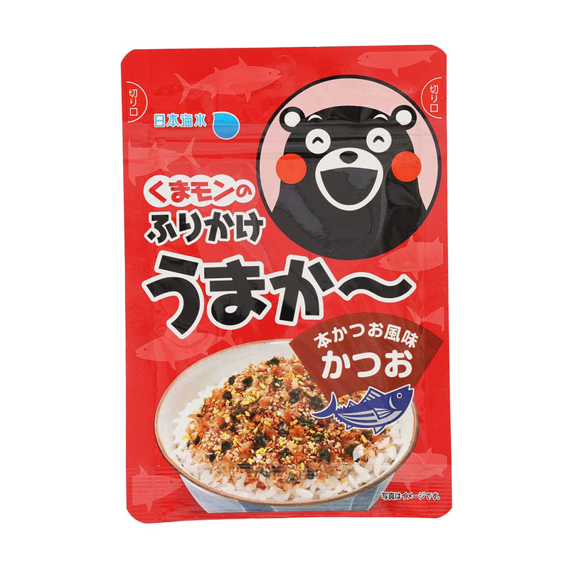 NIHONKAISUI Kumamon Furikake Rice Topping - Bonito  (25g)