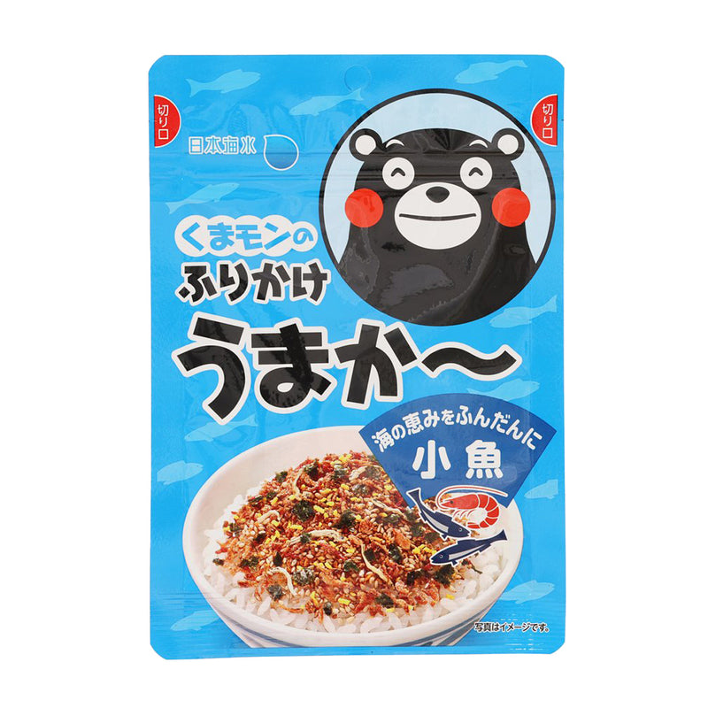 NIHONKAISUI Kumamon Furikake Rice Topping - Small Fish  (25g)