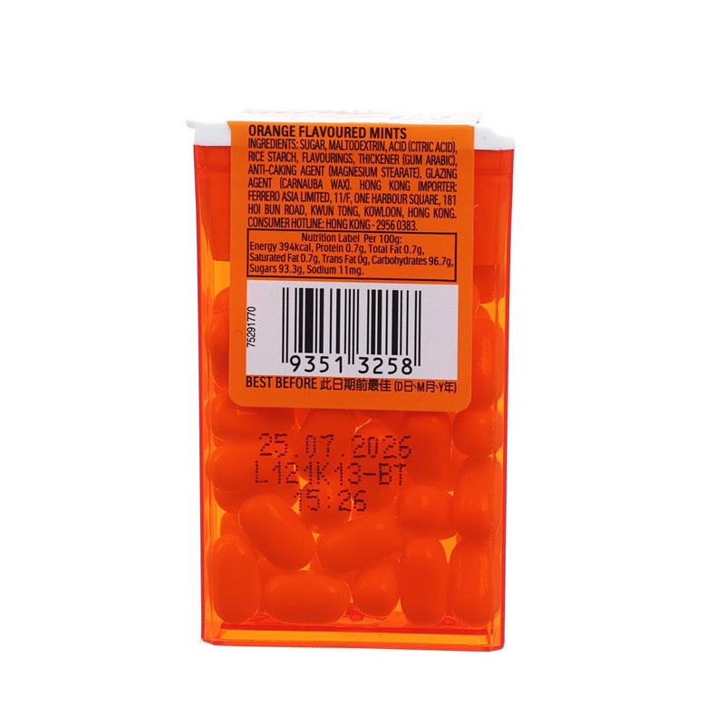 TIC TAC 香橙口味糖果  (24g)