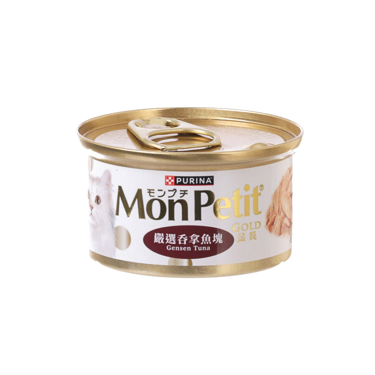 MONPETIT 金裝嚴選吞拿魚塊 (85g)