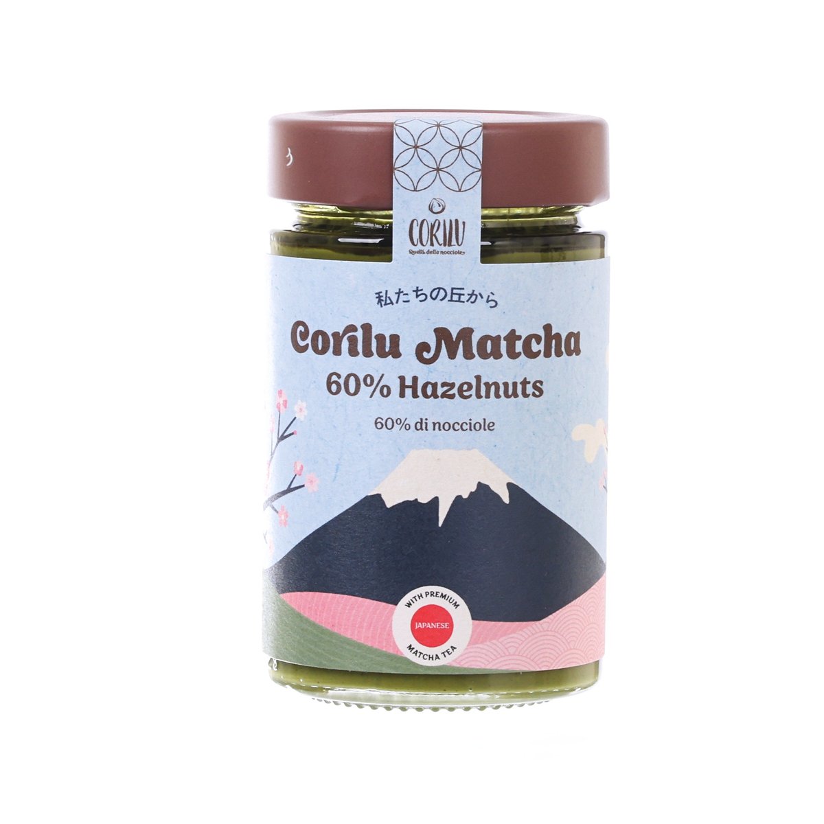 CORILU Matcha Hazelnut Spread  (212g)
