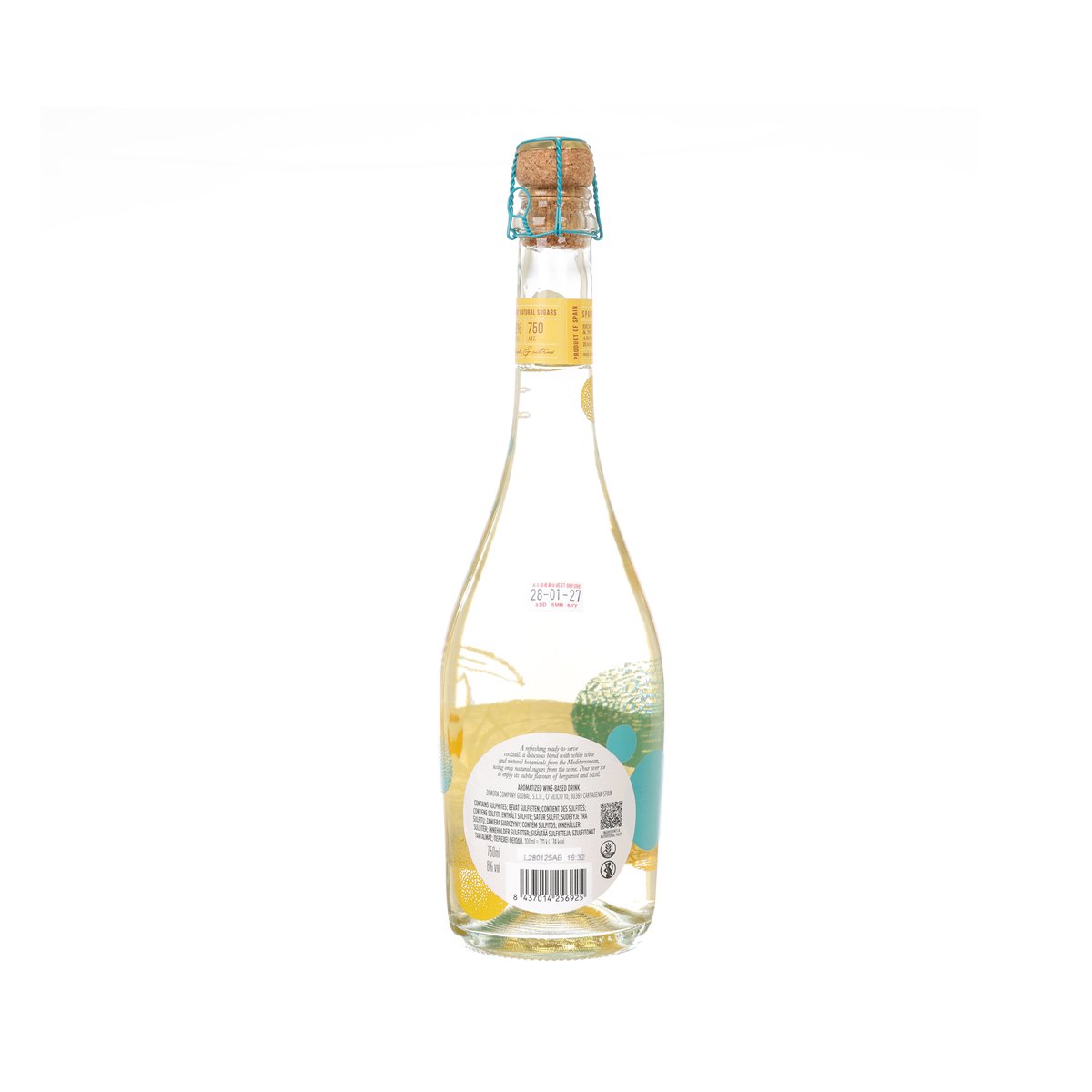 LOLEA 西班牙有氣白雞尾酒 (酒精濃度8%) [玻璃樽裝]  (750mL)