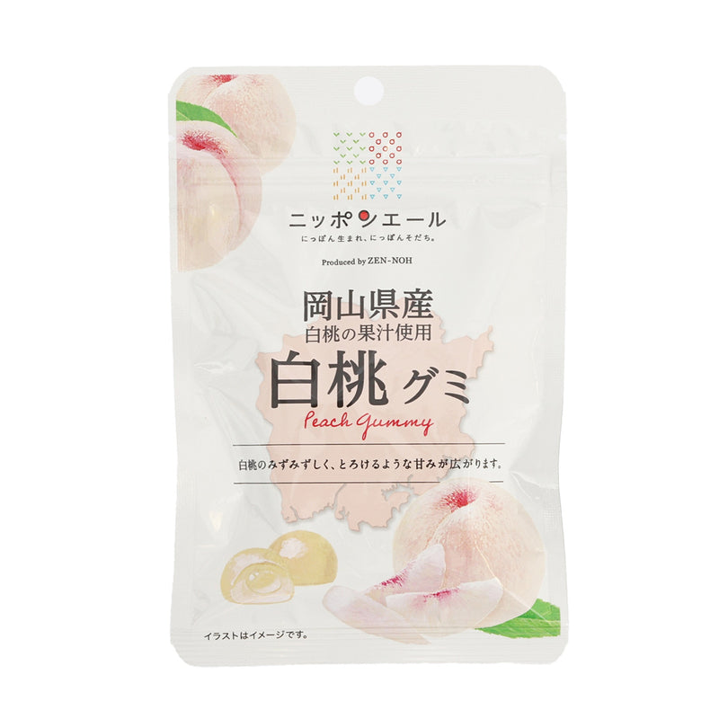 NIPPONYELL 岡山白桃味軟糖  (40g)