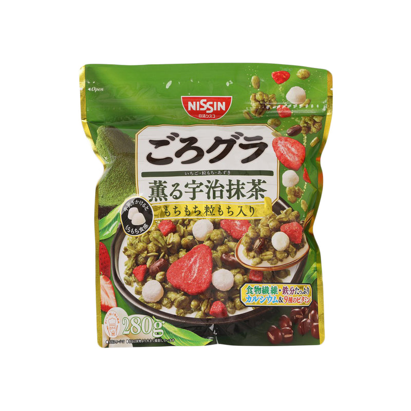 NISSIN CISCO Gorogura Cereal - Matcha Flavor  (280g)