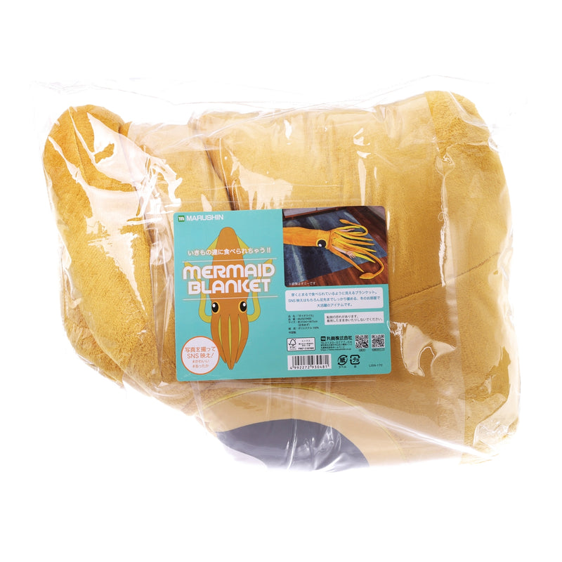 MARUSHIN Squid Die Cut Blanket 270 x68cm