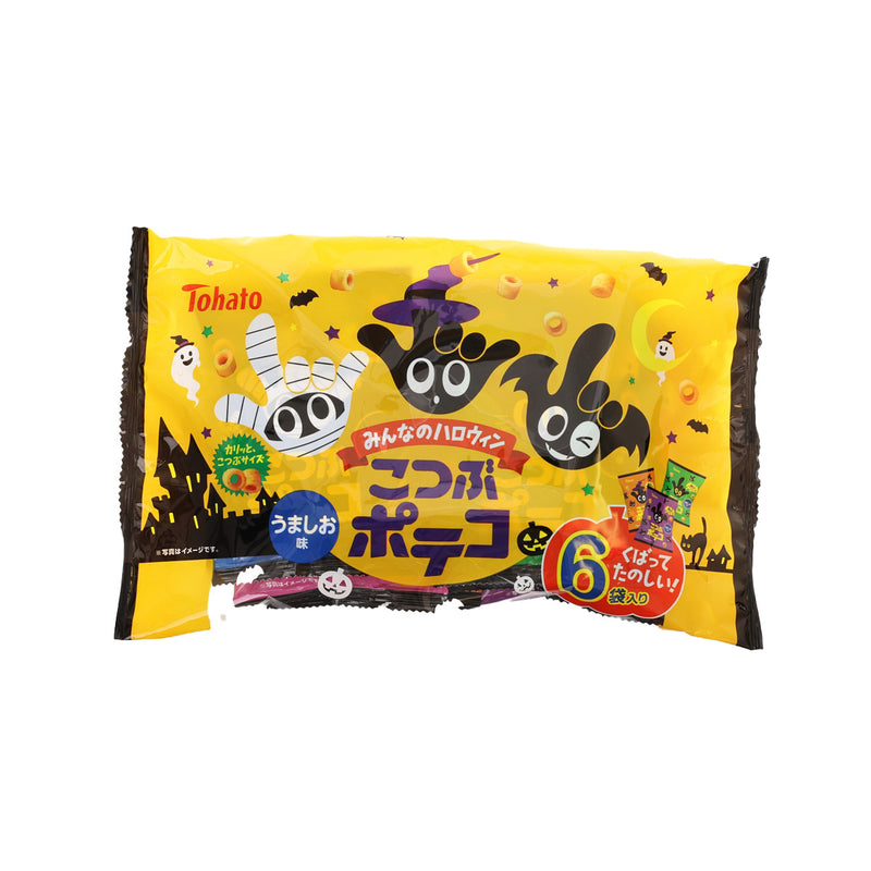 TOHATO Halloween Mini Poteco Snack - Salt  (6 x 20g)