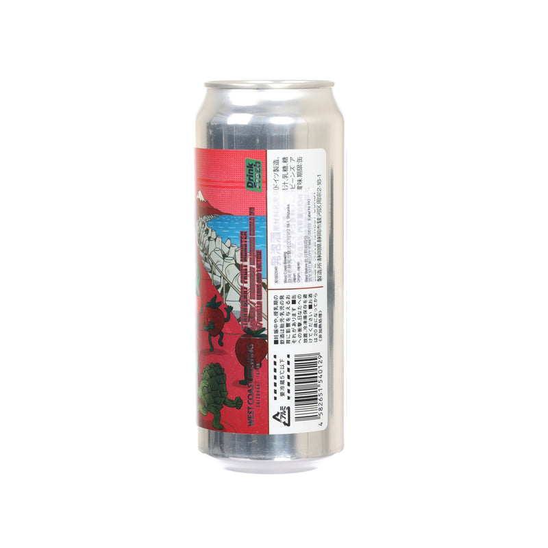 WEST COAST BREWING Strawberry Milkshake Double IPA with Vanilla Beans & Lactose (Alc. 8.5%) [Can]  (510mL)